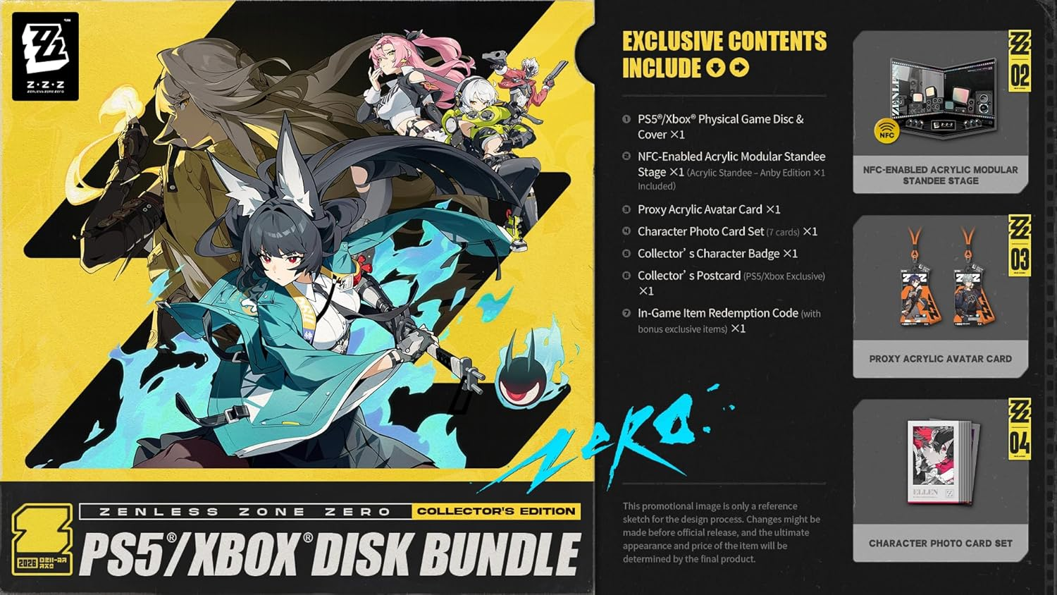 【預售 17/9】PS5 絕區零 Zenless Zone Zero [Collector's Edition] 中/英文  (英文封面) PO0655