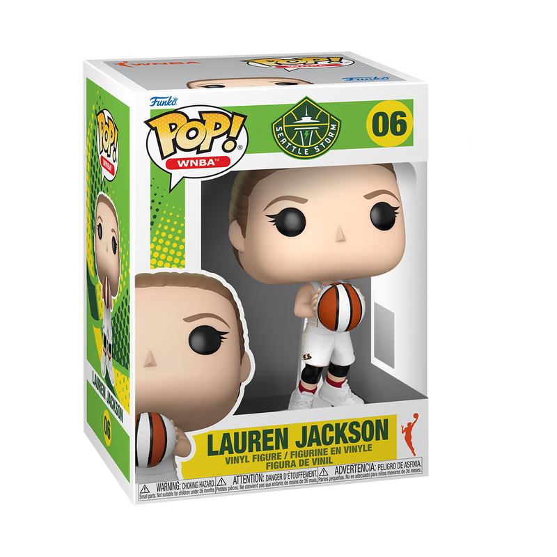 📦訂購 美國代購 Funko POP! WNBA Lauren Jackson Figure 西雅圖風暴 模型