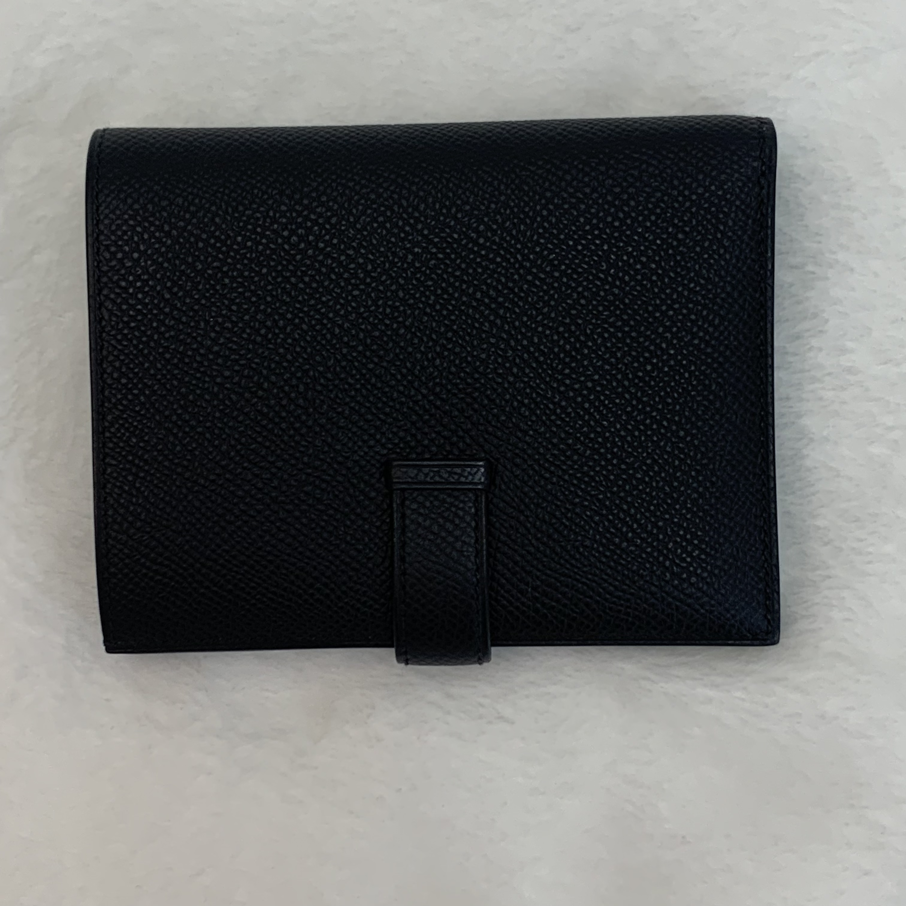 全新有膜Hermes bearn compact wallet