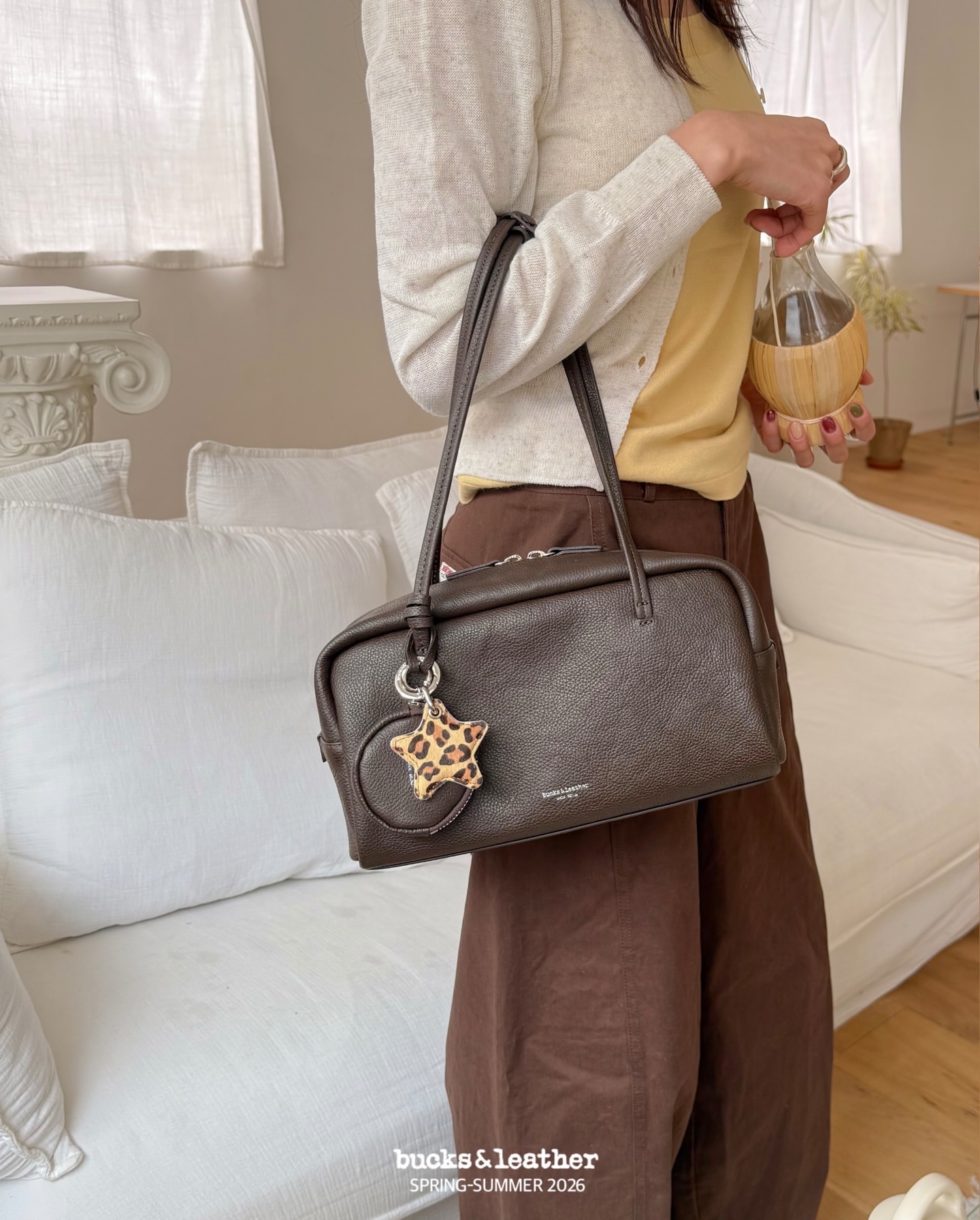 【26SS】 預訂_French Toast Bag by Bucks & leather