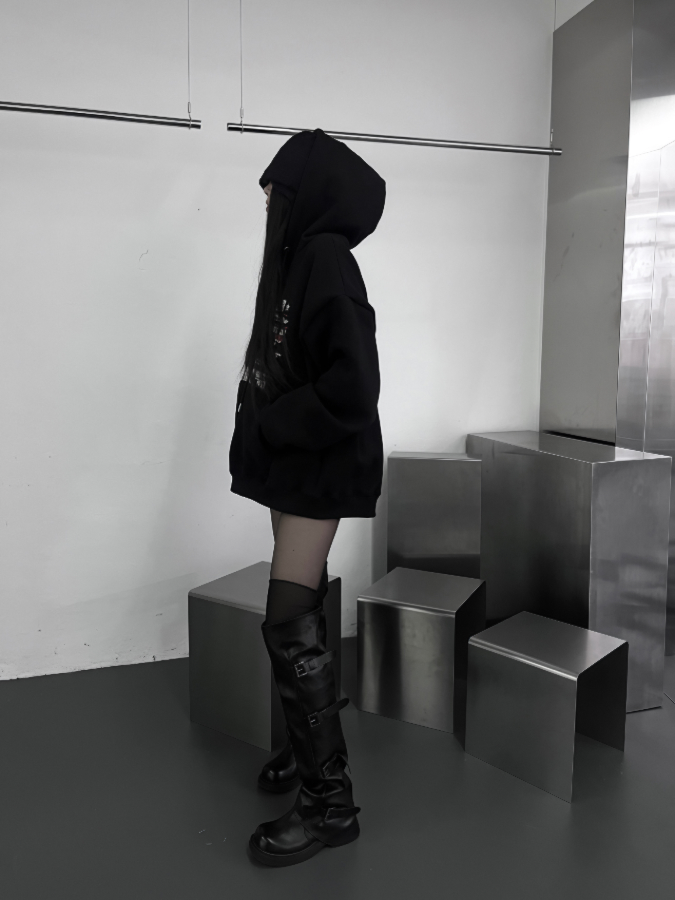 American Flag Oversized Hoodie(Unisex)