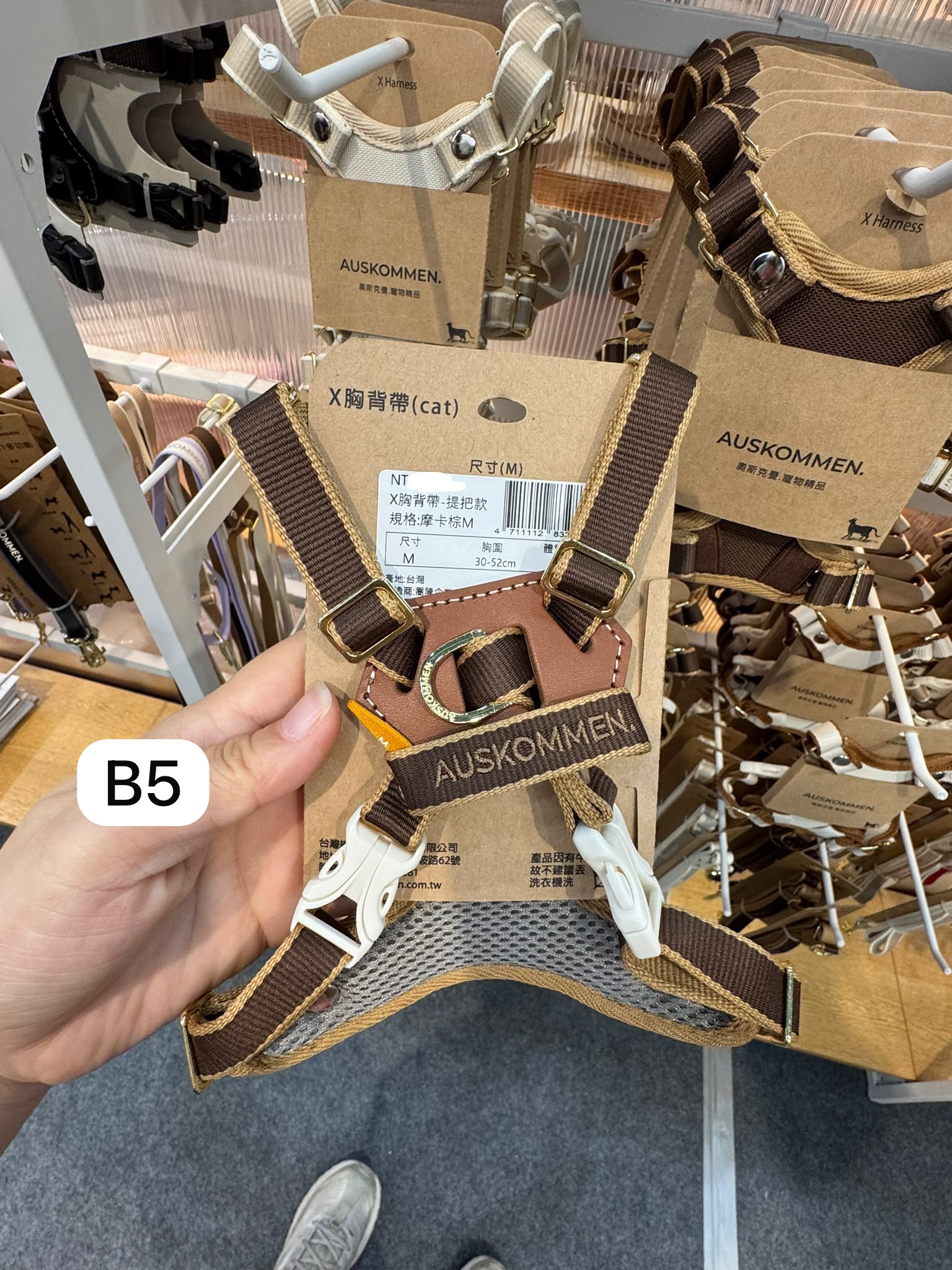 Auskommen X型胸帶