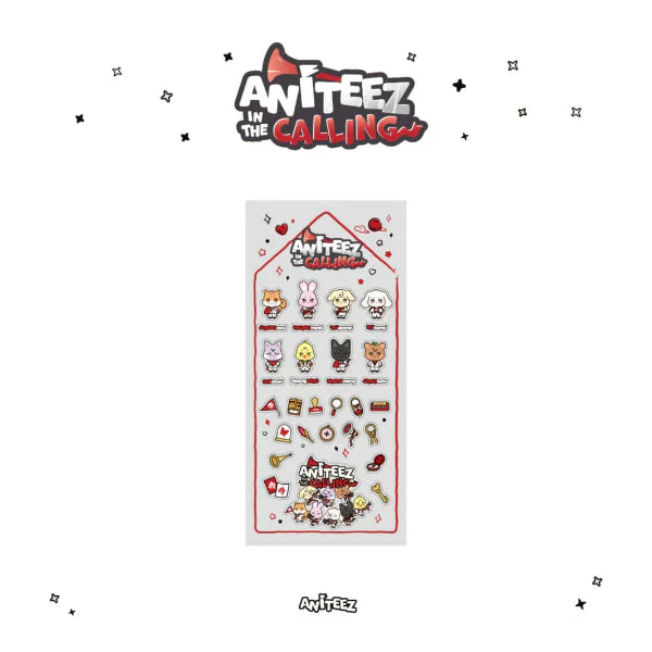 ATEEZ - [ANITEEZ IN THE CALLING] EPOXY STICKER