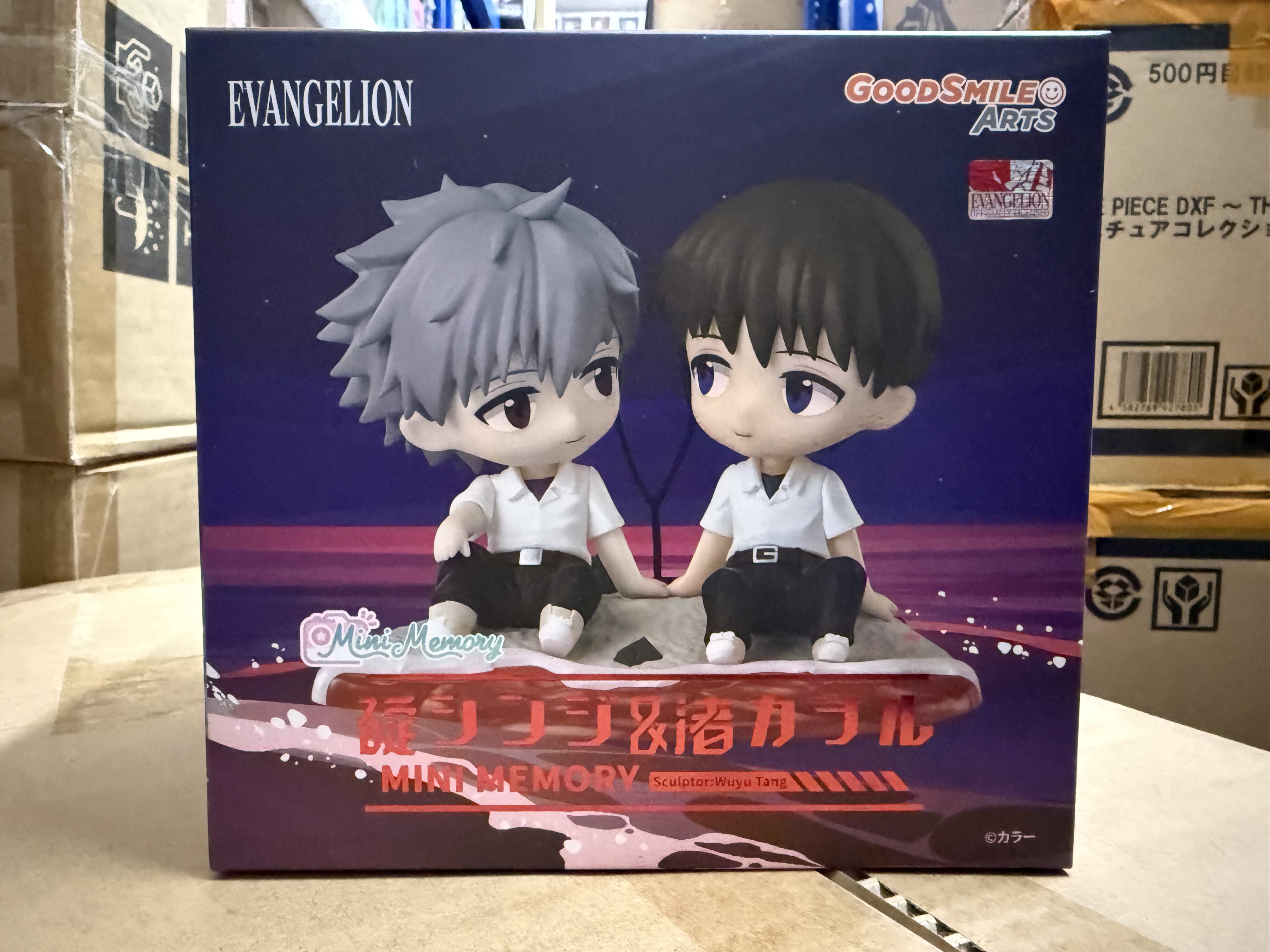 Good Smile Arts EVA 《新世紀福音戰士新劇場版》碇真嗣 & 渚薰 PVC figure 