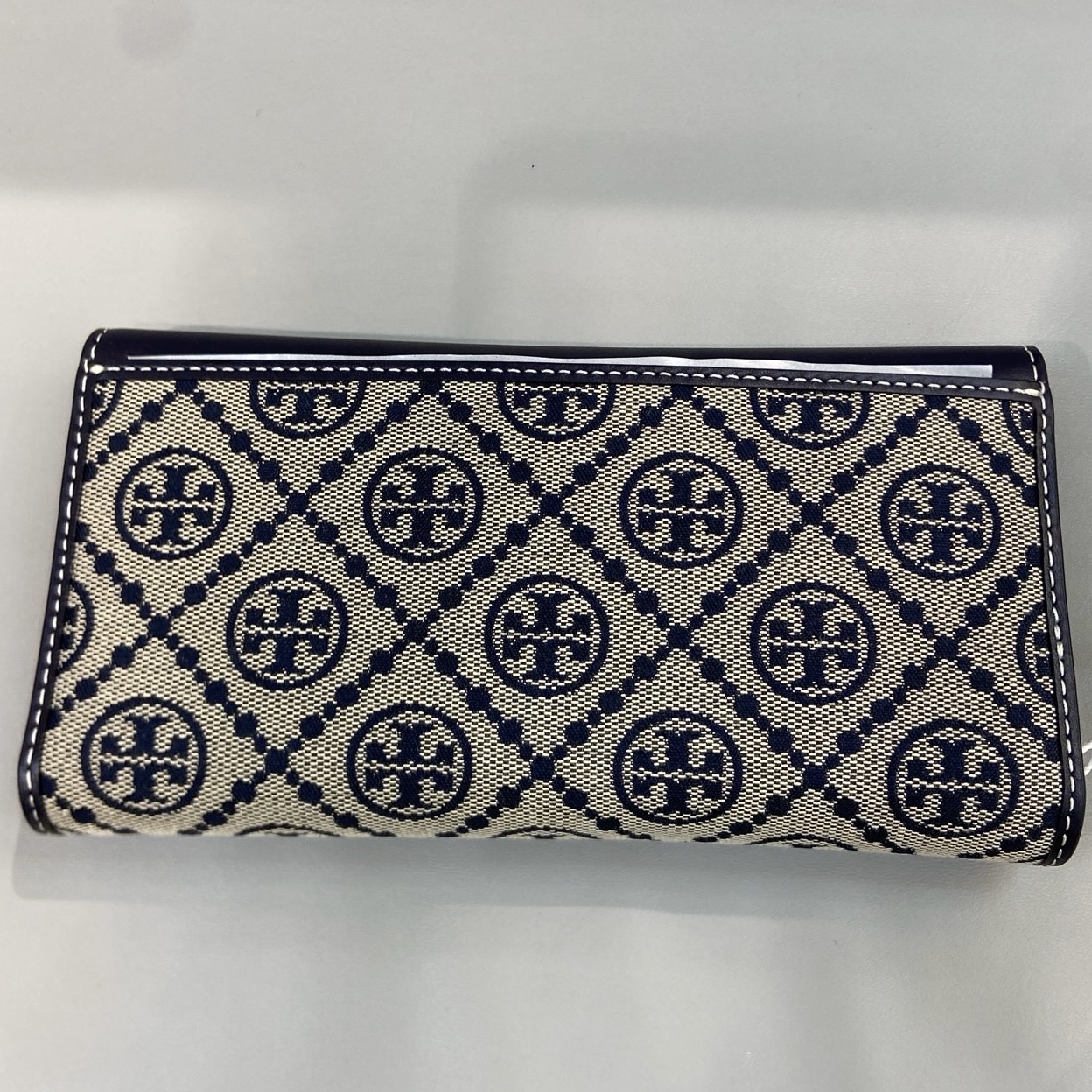 T MONOGRAM ENVELOPE WALLET