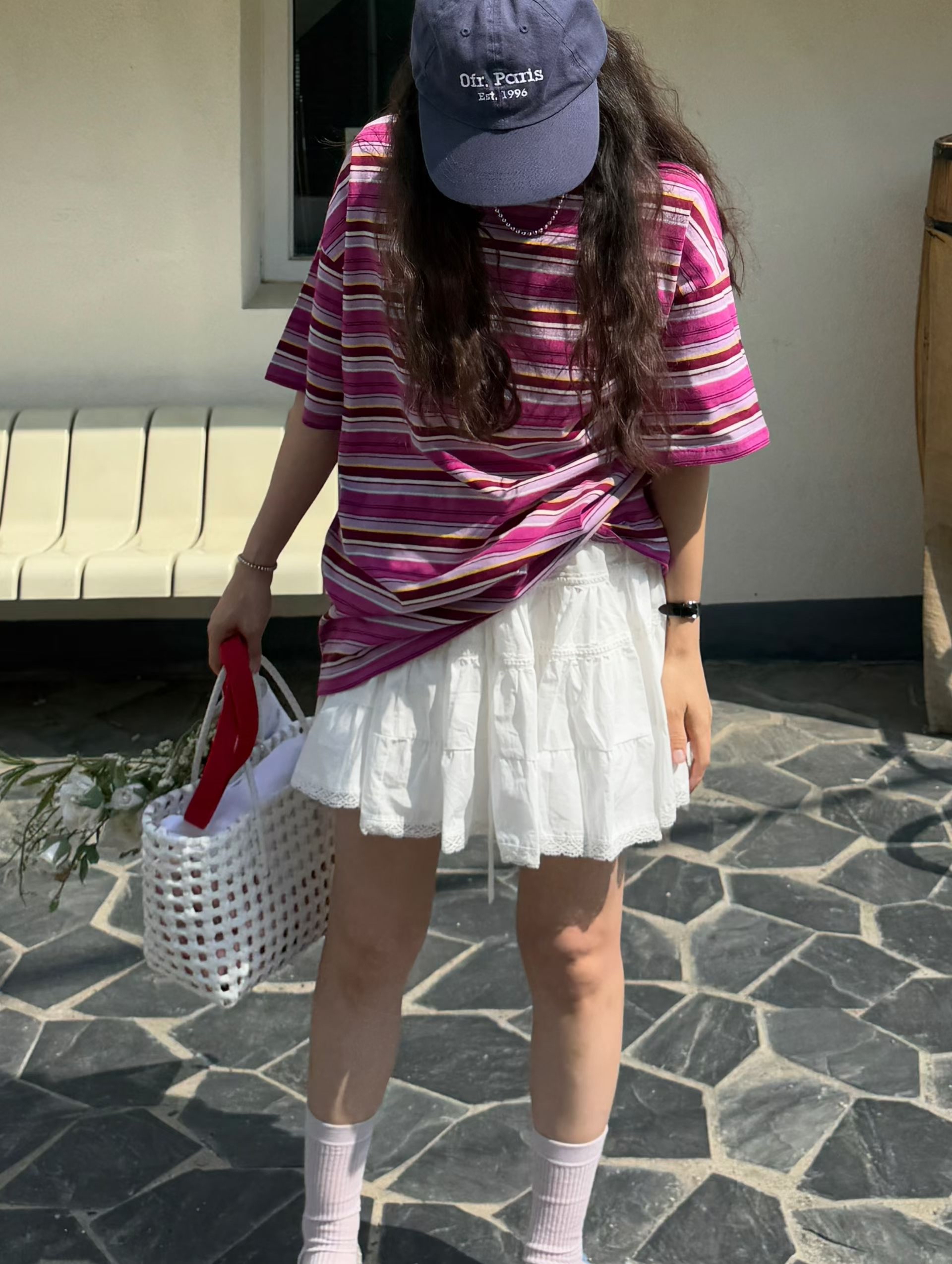 🇰🇷東大門女裝 | stripe T