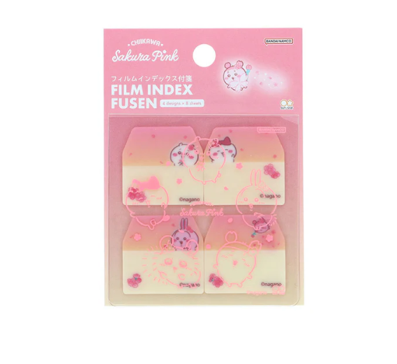 四月連線貨品 - 日本 CHIIKAWA Sakura Pink 防撕裂薄膜便籤紙