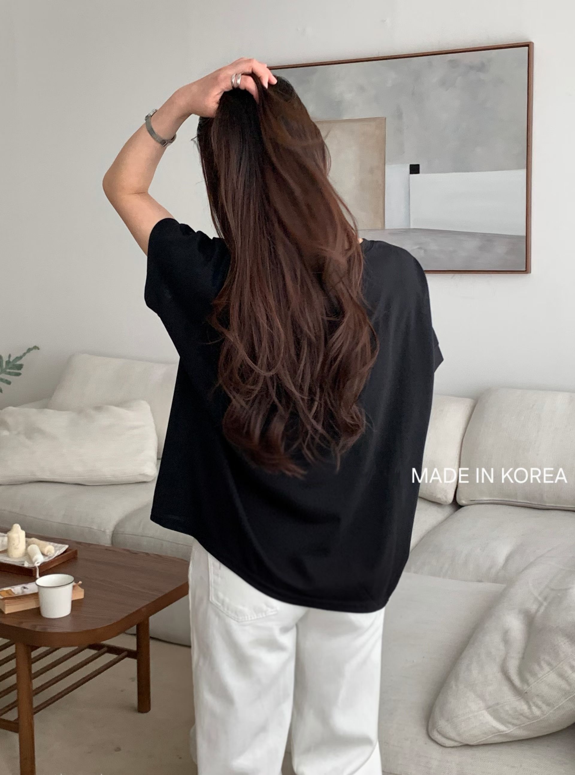 G6473 靚料鬆身拼接top