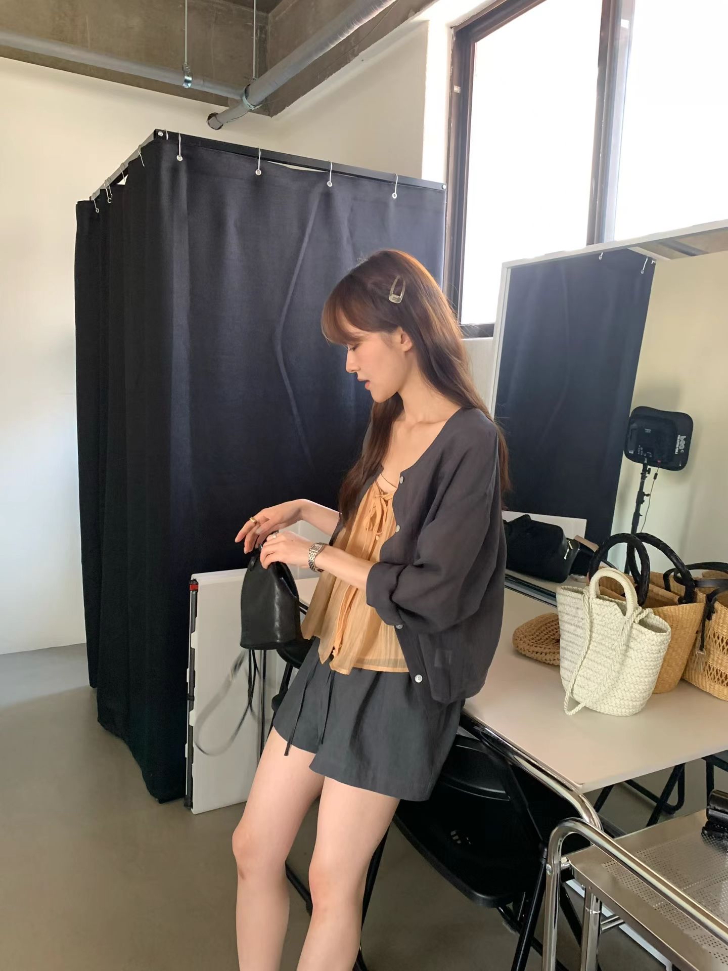 🇰🇷東大門女裝 | modern linen shirt