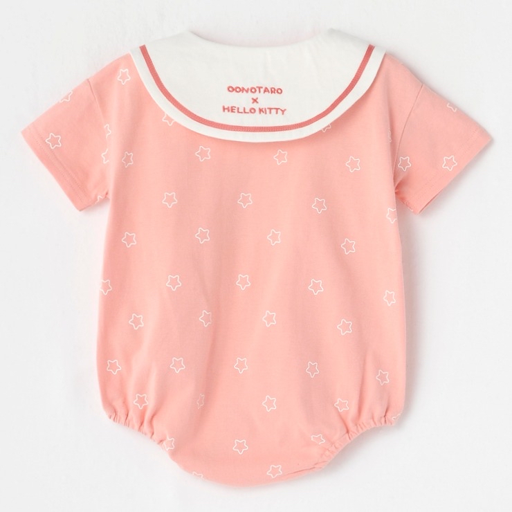 🇯🇵限量預訂 日本直送🇯🇵Oonotaro x Sanrio Hello Kitty人物印花翻領短袖包屁衣