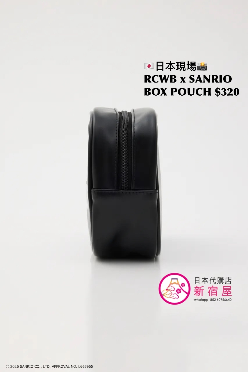 RODEO CROWNS WIDE BOWL x SANRIO BOX POUCH