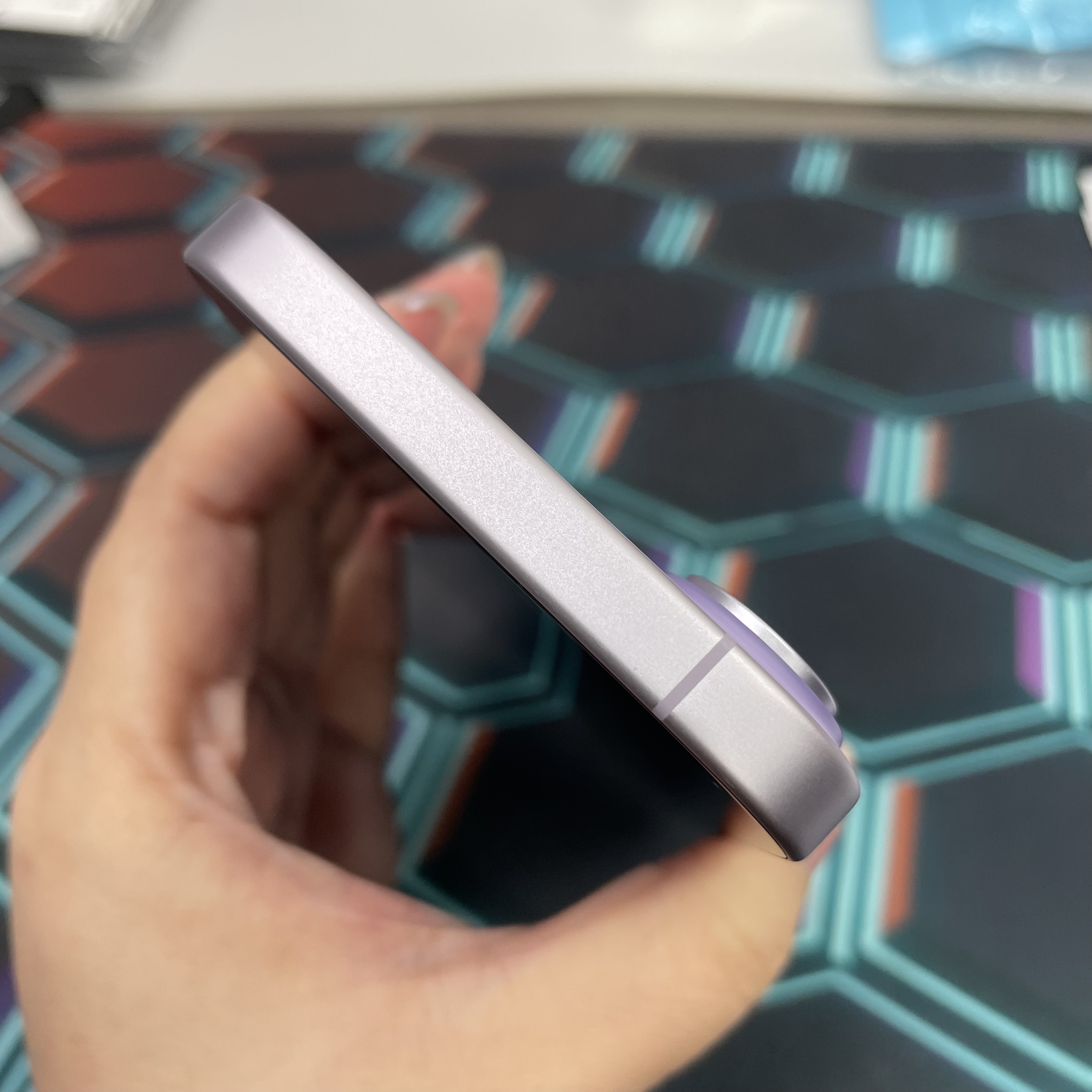 *7665 17 完美機 256GB 電100 紫色 purple