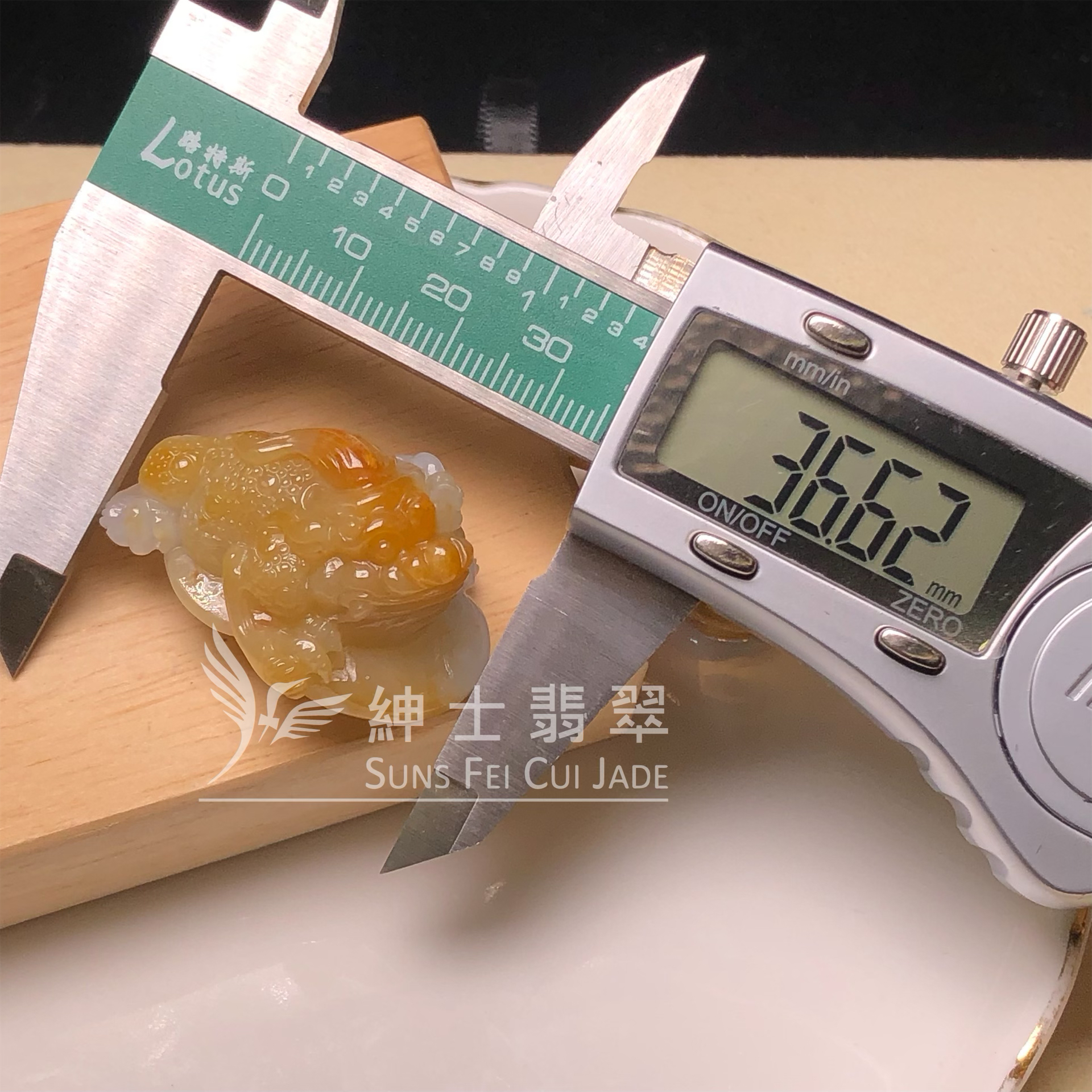 B08603翡色三腳金蟾