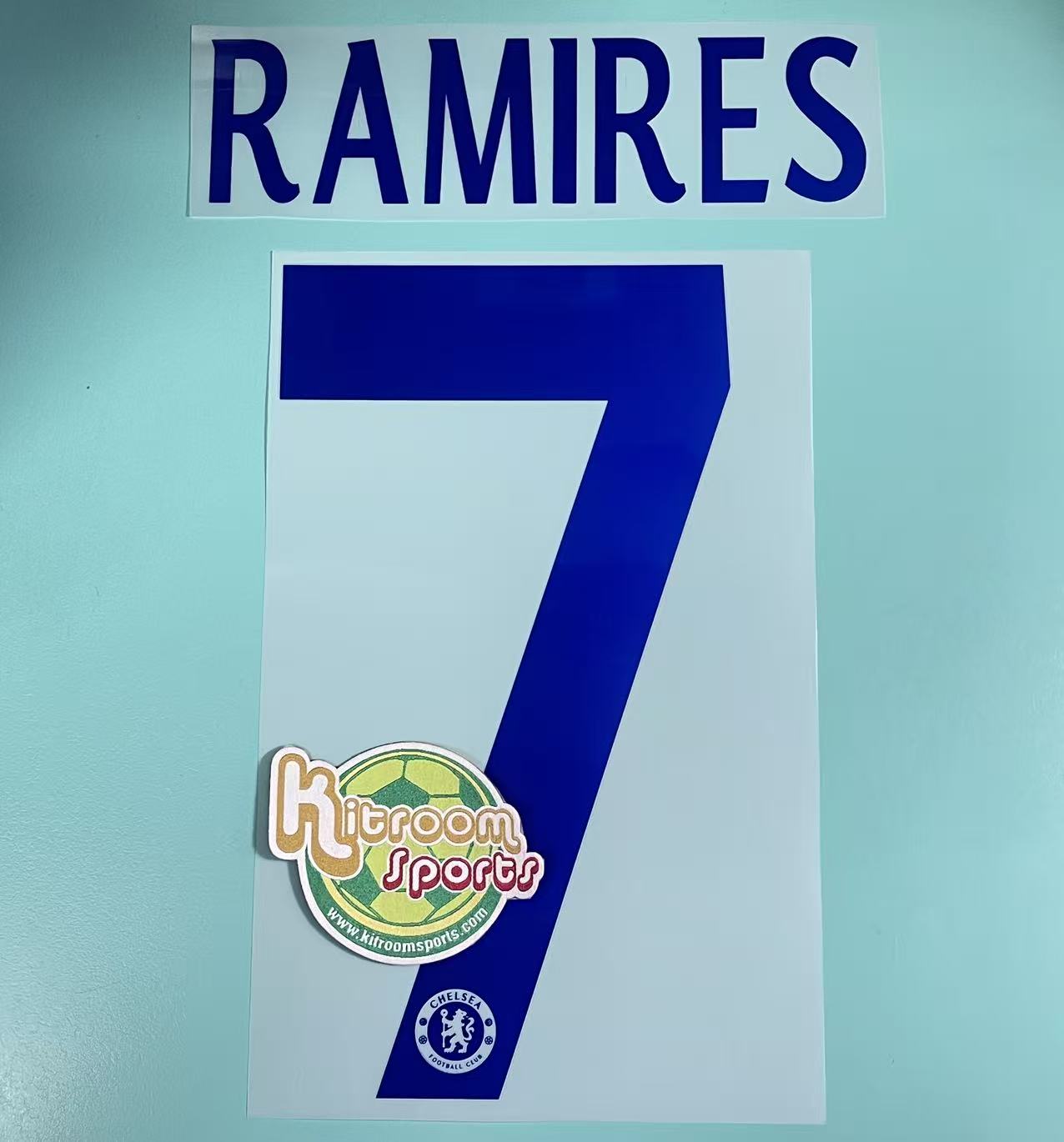 2013-15 Chelsea Away UCL Nameset #7 RAMIRES