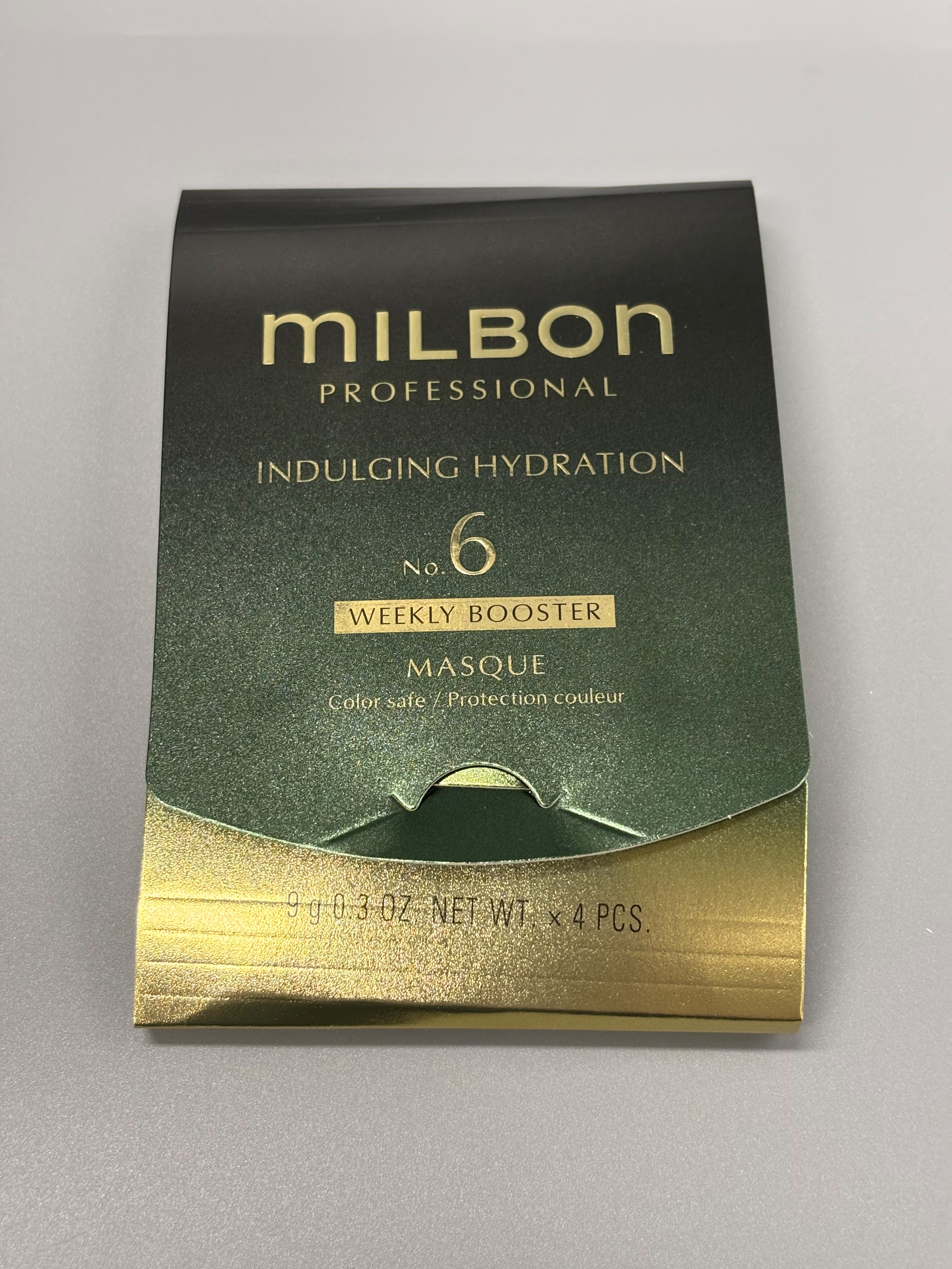 Milbon Indulging Hydration Weekly Booster Masque 6保濕去毛躁家用髮膜焗油9gx4