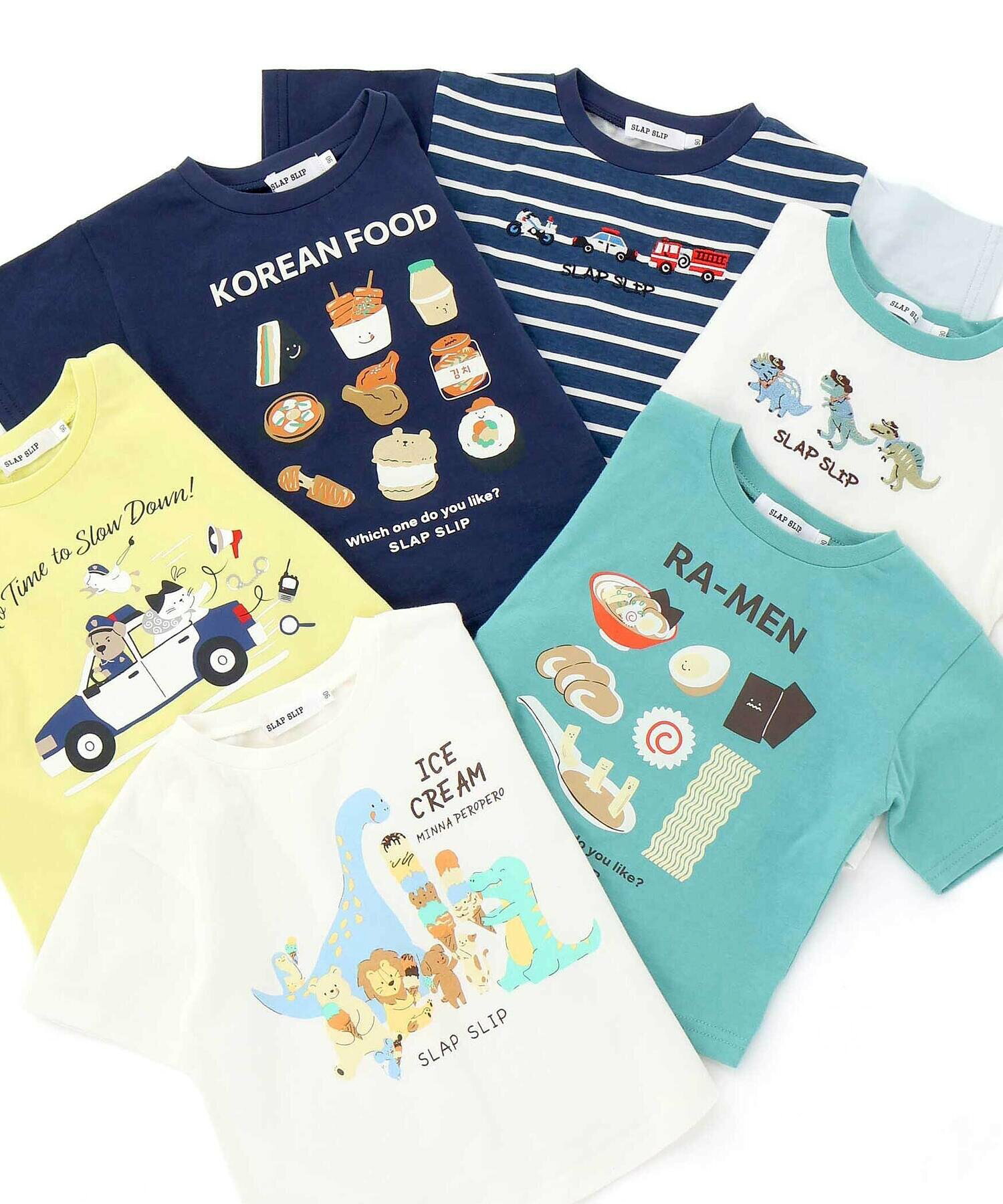 🆕【⭐訂購⭐】🌀 🇯🇵 日本直送 可愛圖案 防污 有機棉 短袖T恤［8款選］ 🌀[ELDA-0147][260516]