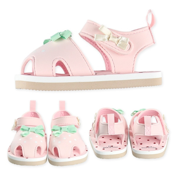 🇯🇵預訂 日本直送🇯🇵草莓造型淺粉紅色EVA涼鞋