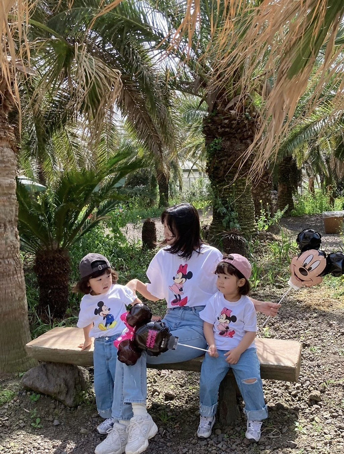 🇰🇷LittleRabbit tee親子