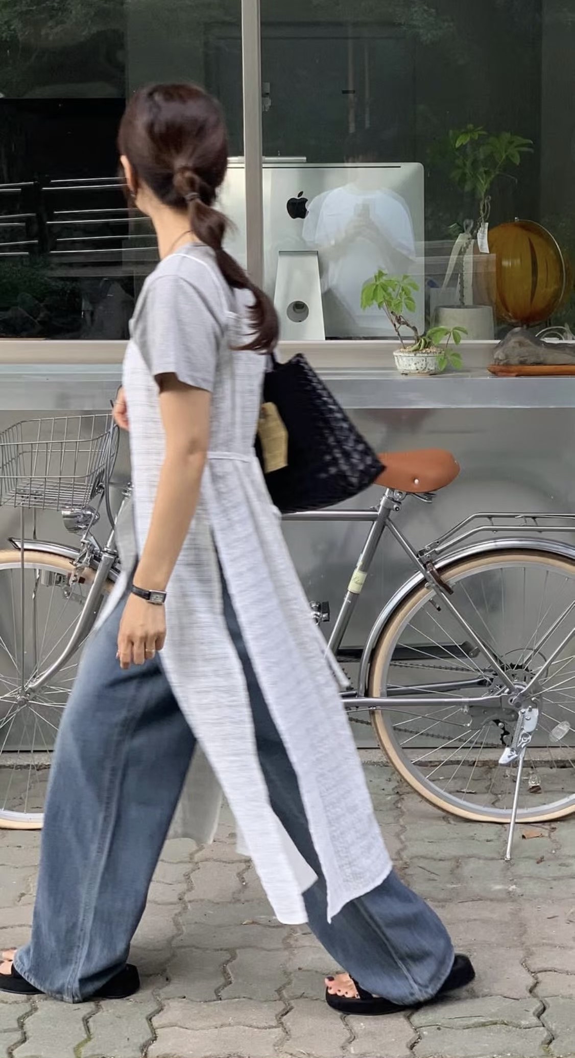 🇰🇷韓國女裝 | Check sleeveless 