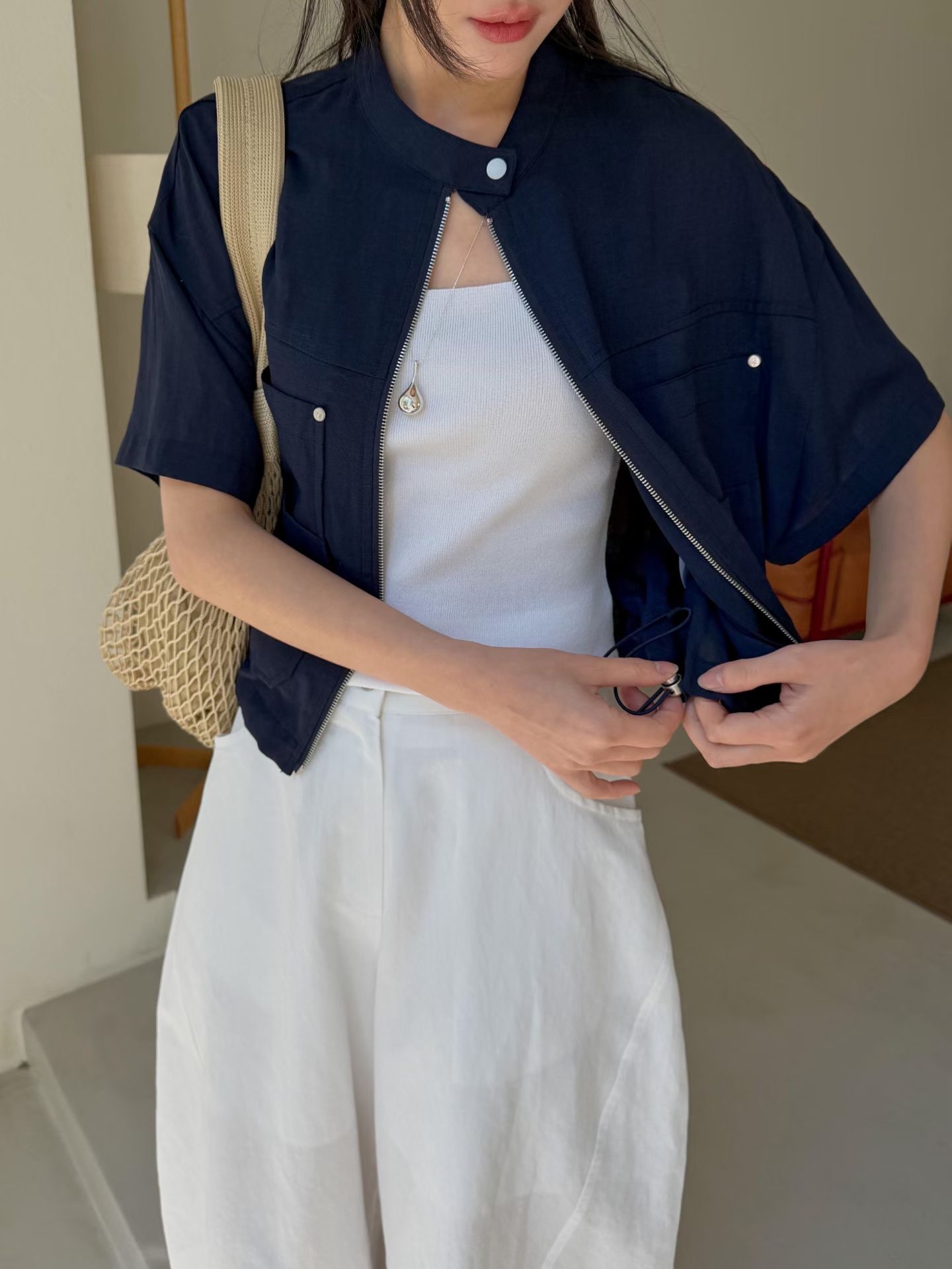 Quality Linen summer jacket