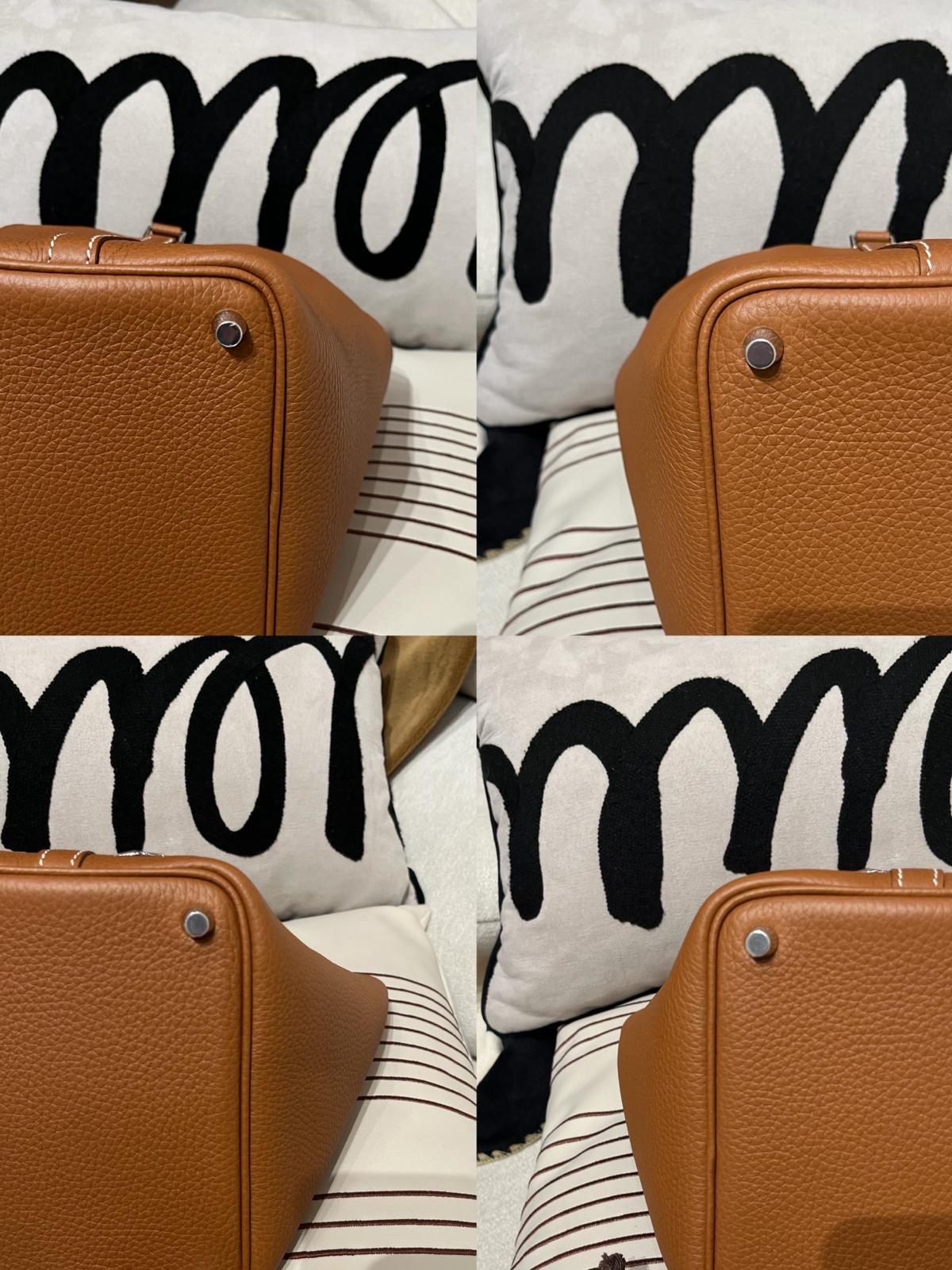 全新 Hermes Picotin 18,Stamp W 金棕銀扣  100%Authentic ,全新未使用品   ✅Key lock✅dust bag✅box 