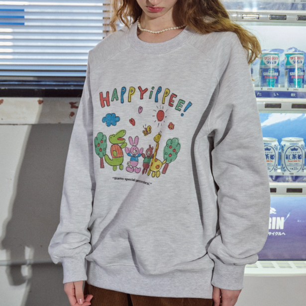 [CPGN] Happyipppee Sweatshirt (2色)