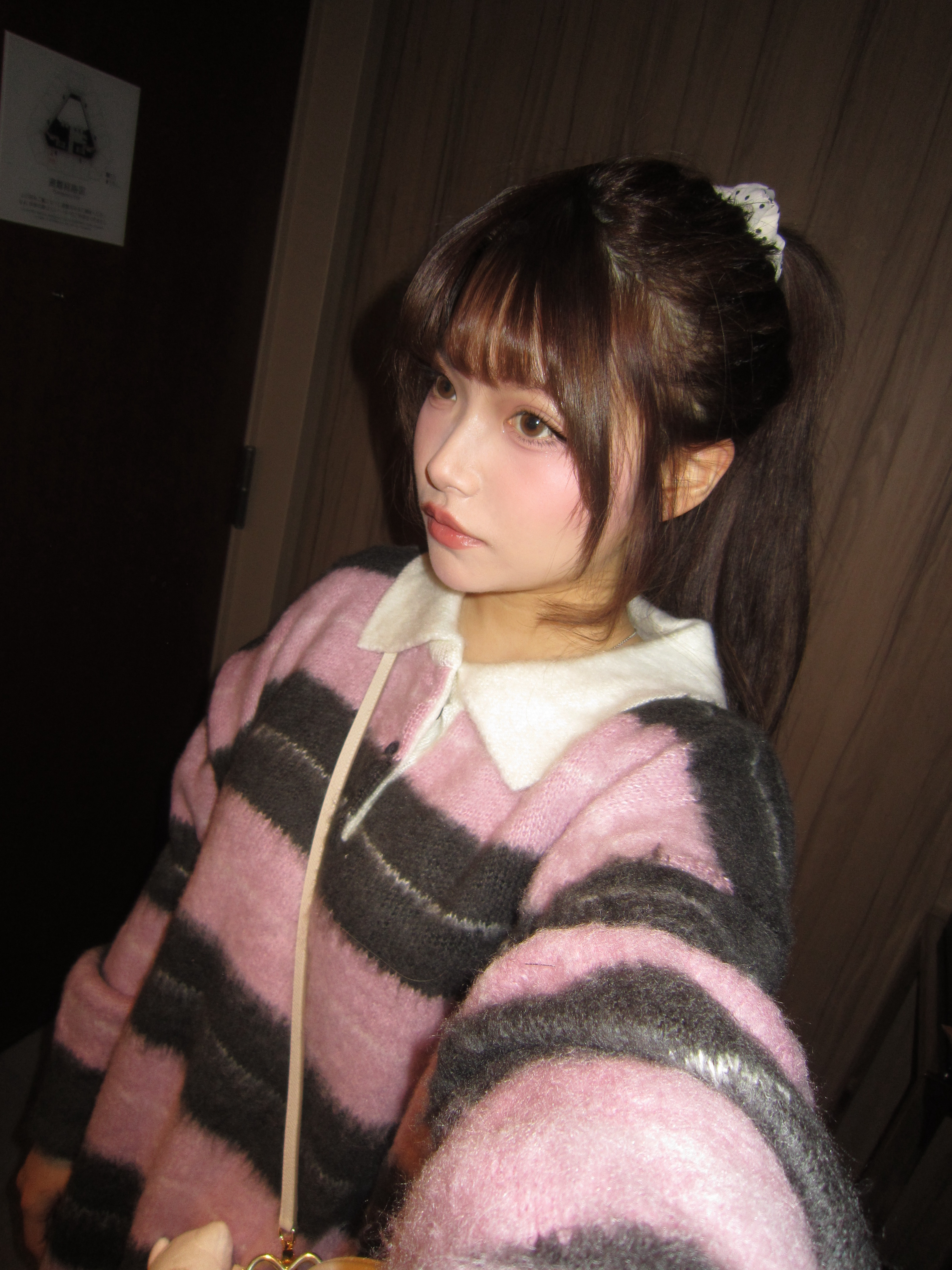 優惠快閃✨韓國間條反領針織毛衣 （4色）