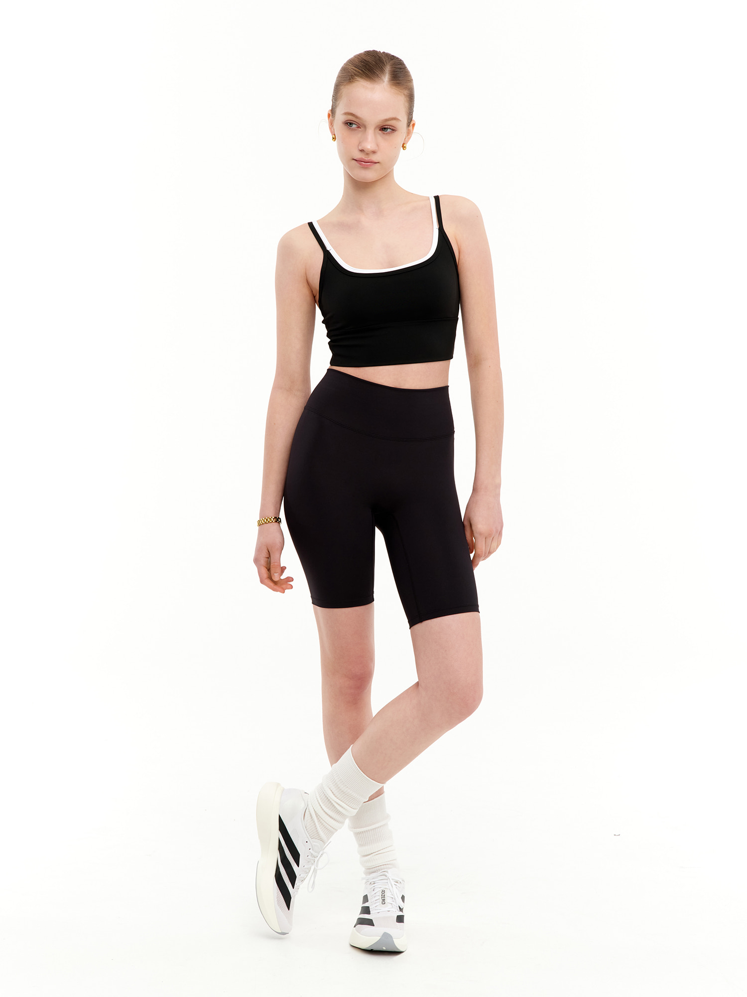 【秒變長腿姐姐5分褲】預購_Conch Signature Part 5 Leggings by Conch
