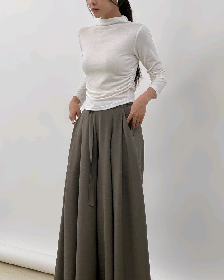 BOT07_09 大傘落地闊褲 (3色)