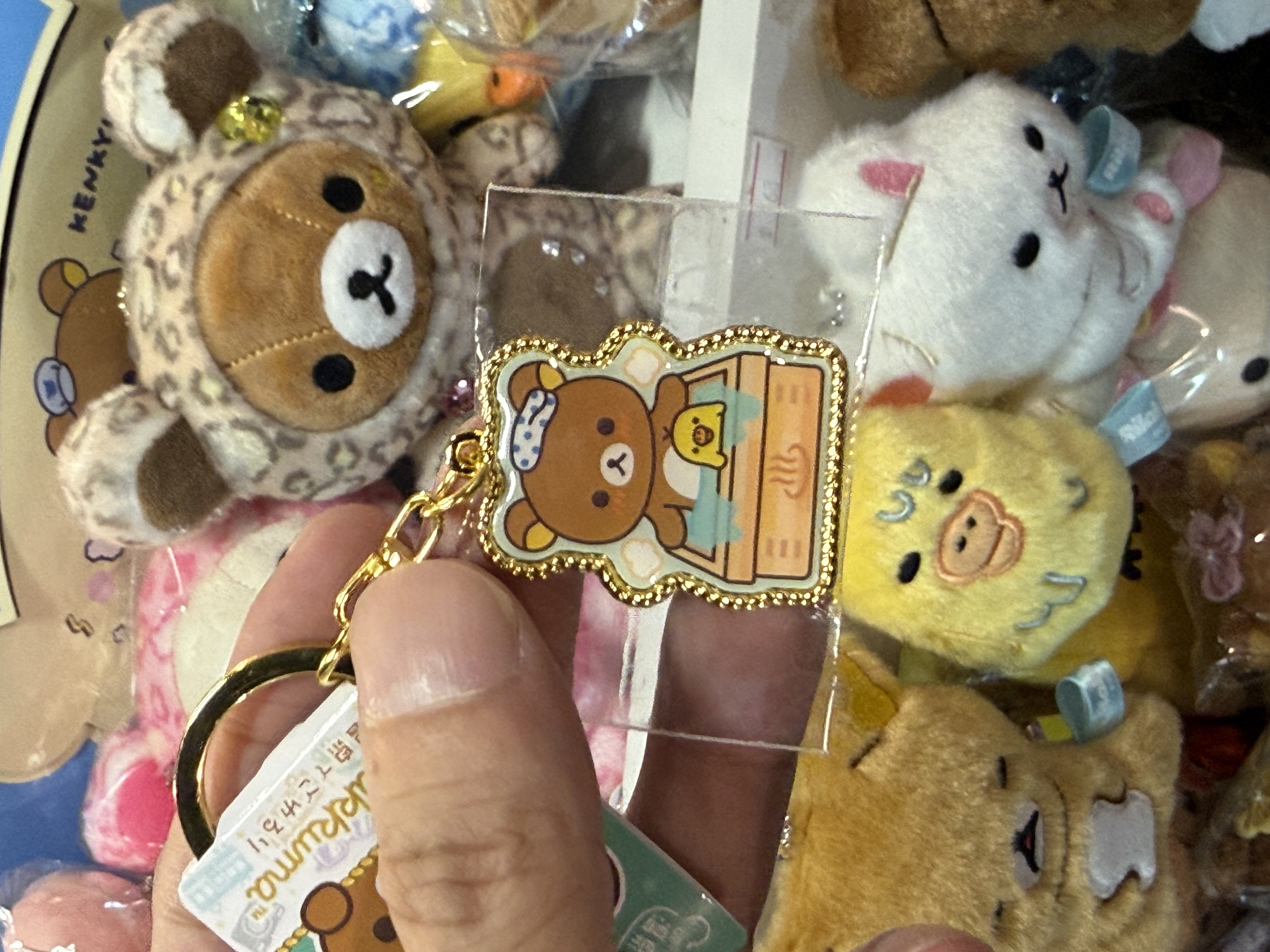 《現貨》全新Rilakkuma溫泉限定掛飾
