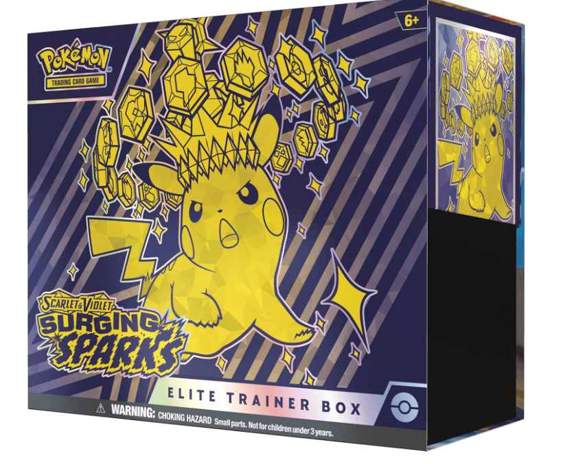 Pokémon TCG SV8 - Surging Sparks Elite Trainer Box