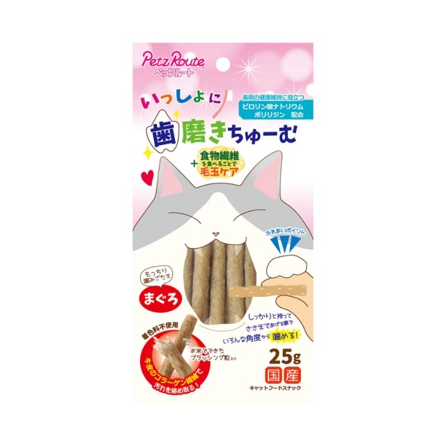 Petz Route 貓咪 吞拿魚味潔齒小食