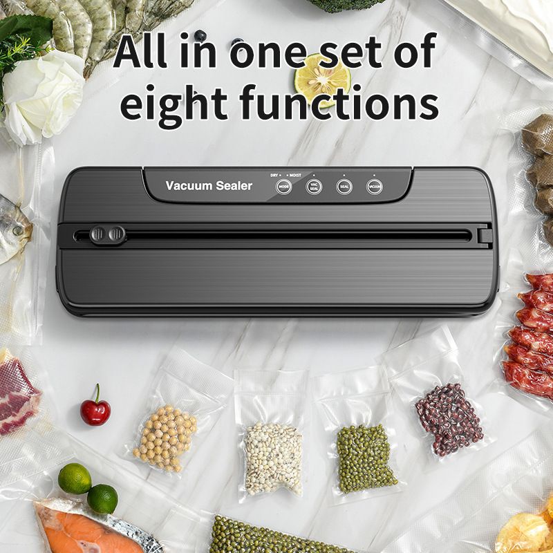 HOLAR JAPAN 真空封口機家用小型食品保鮮密封機 全自動抽真空塑封機 封口機 HS0271