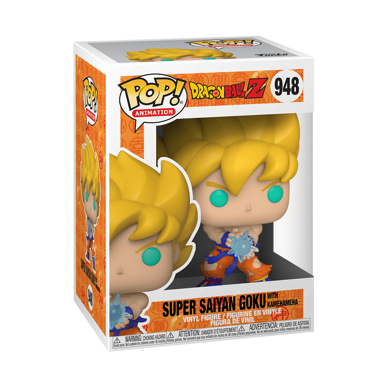 📦訂購 美國代購 Funko POP! DRAGON BALL Super Saiyan Goku with Kamehameha Figure 七龍珠 模型