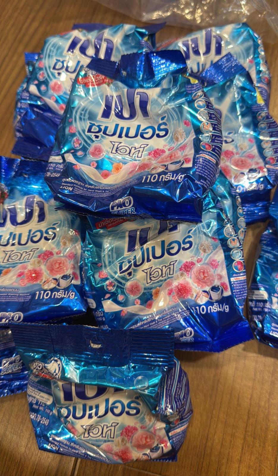 泰國PAO洗衣粉110g