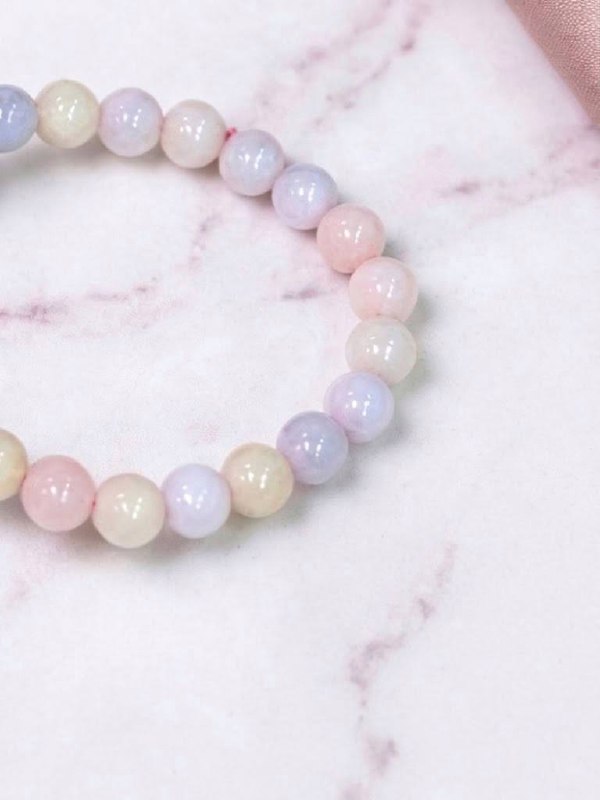 Morganite Crystal Bracelet 