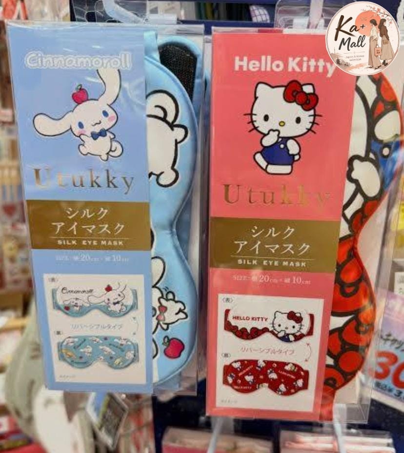 Utukky × Sanrio絲綢眼罩
