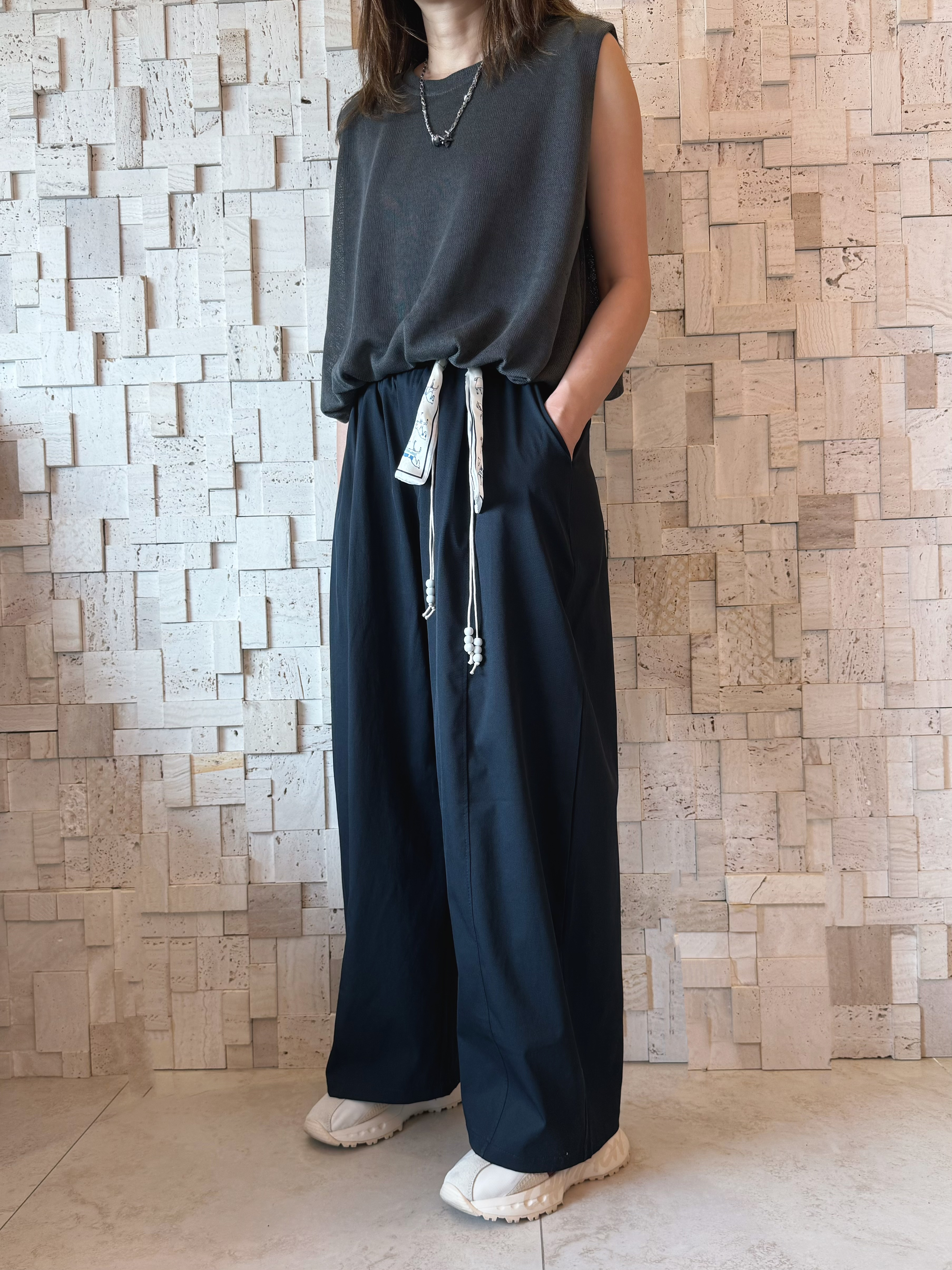 #2091 軟fufu薄線棉背心☁️