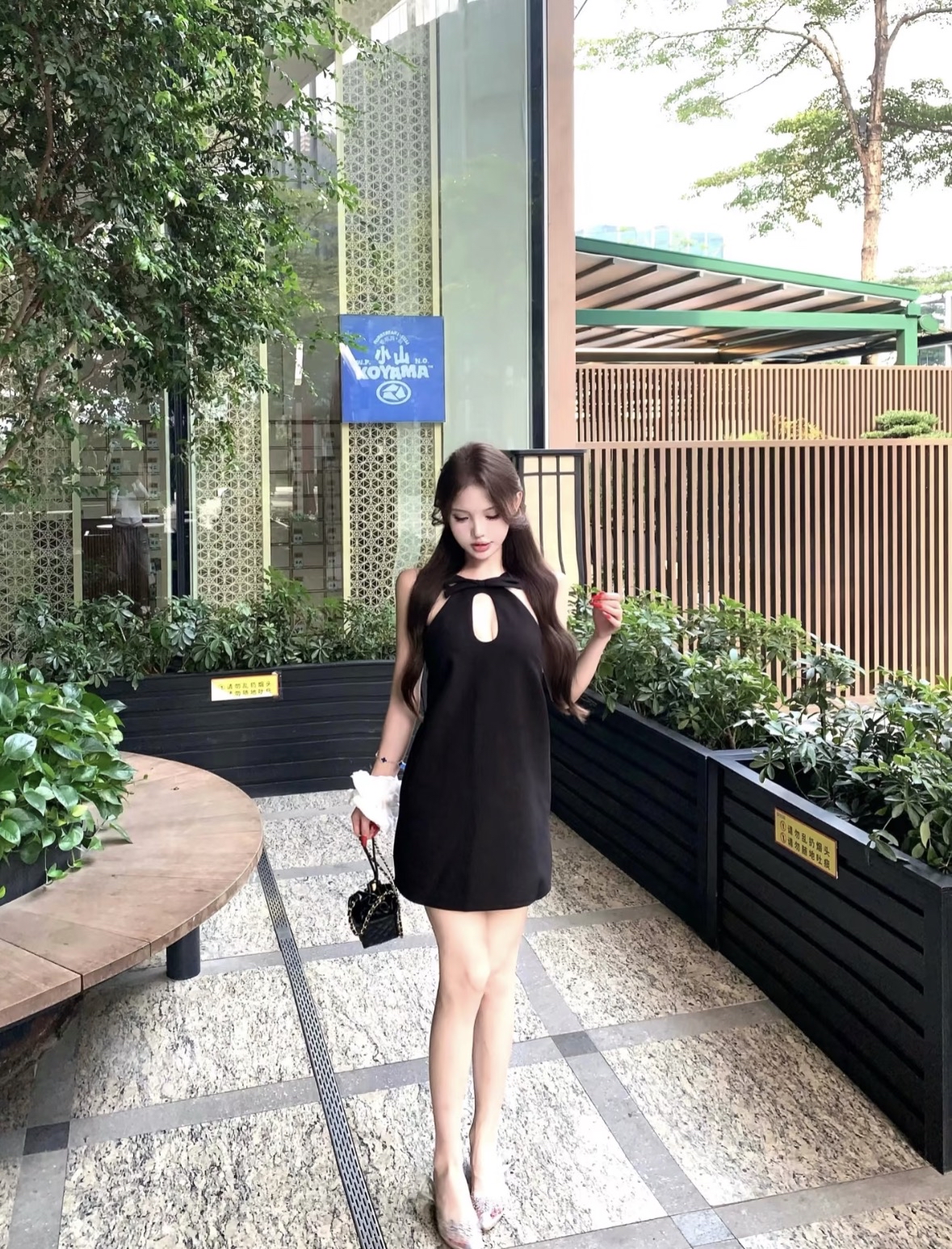 DR443蝴蝶结挂脖