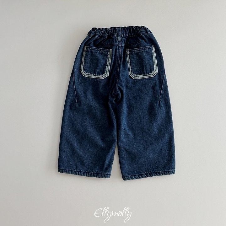 Ellymolly | Fleece-Lined Denim Pants