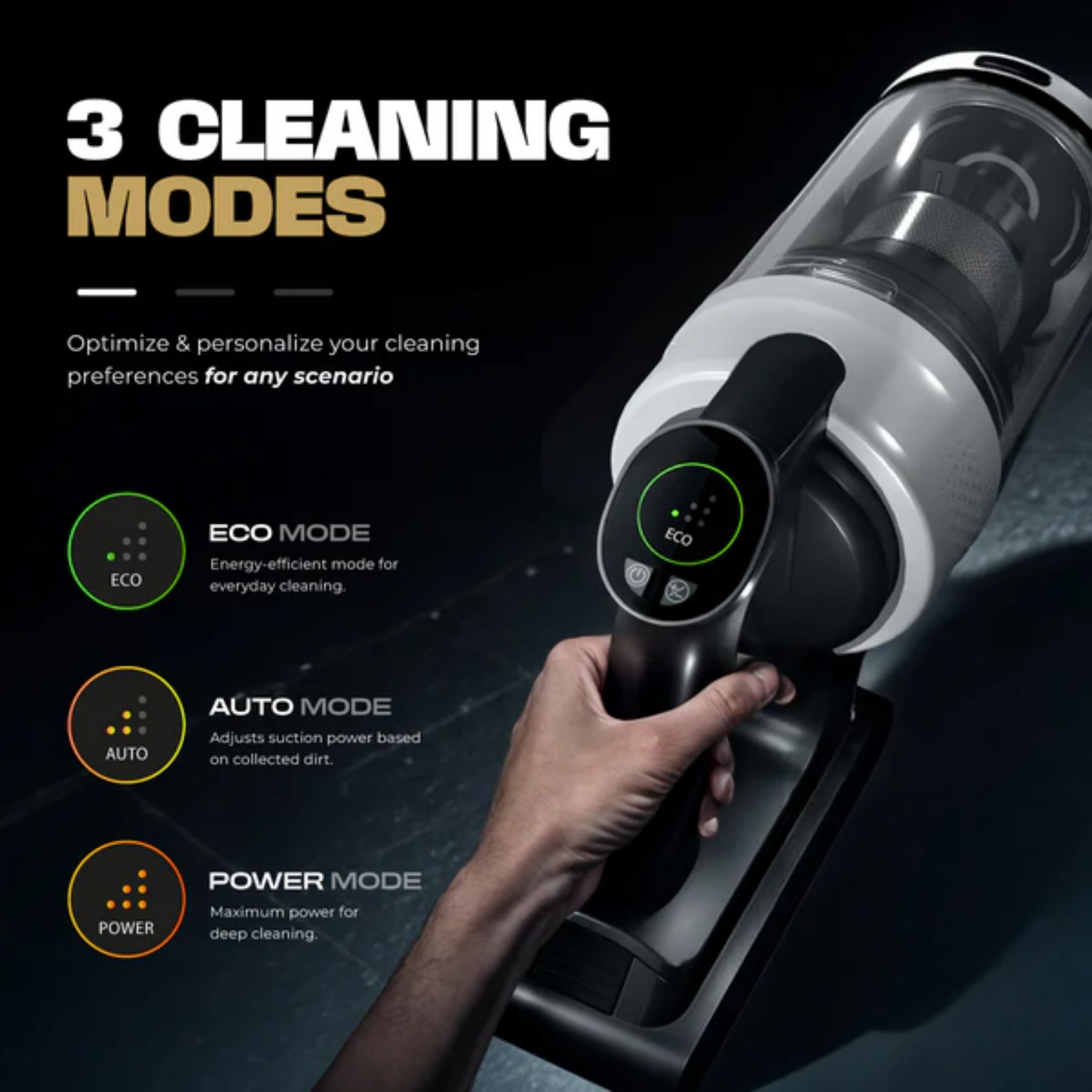 Russell Taylors Dust-Zero Cordless Vacuum Auto-Clean (V11)