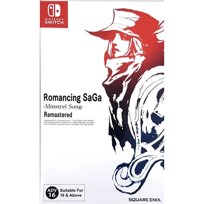 (🔥FLASH SALE🔥) Romancing Saga Minstrel Song Remastered (Nintendo Switch) Digital Download