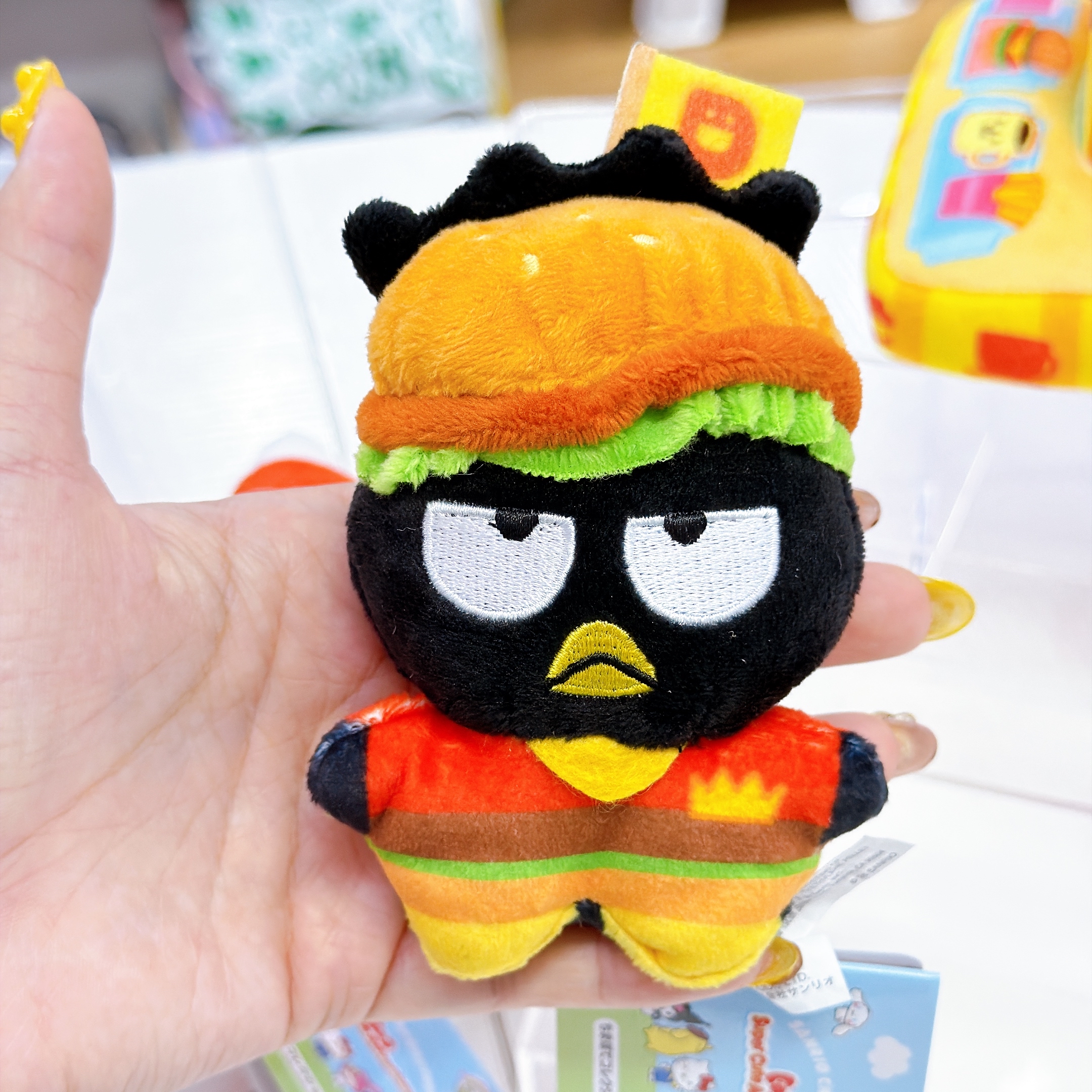 日本直送sanrio 漢堡包系列5cm公仔/公仔屋