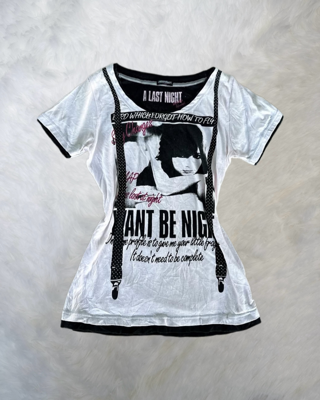 80-90s Last Night Vinatge Top