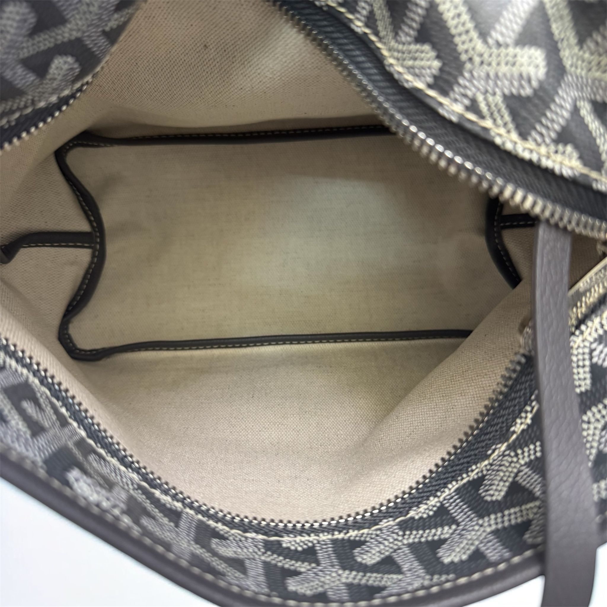 99% New Goyard Mini Hobo Bag-Grey