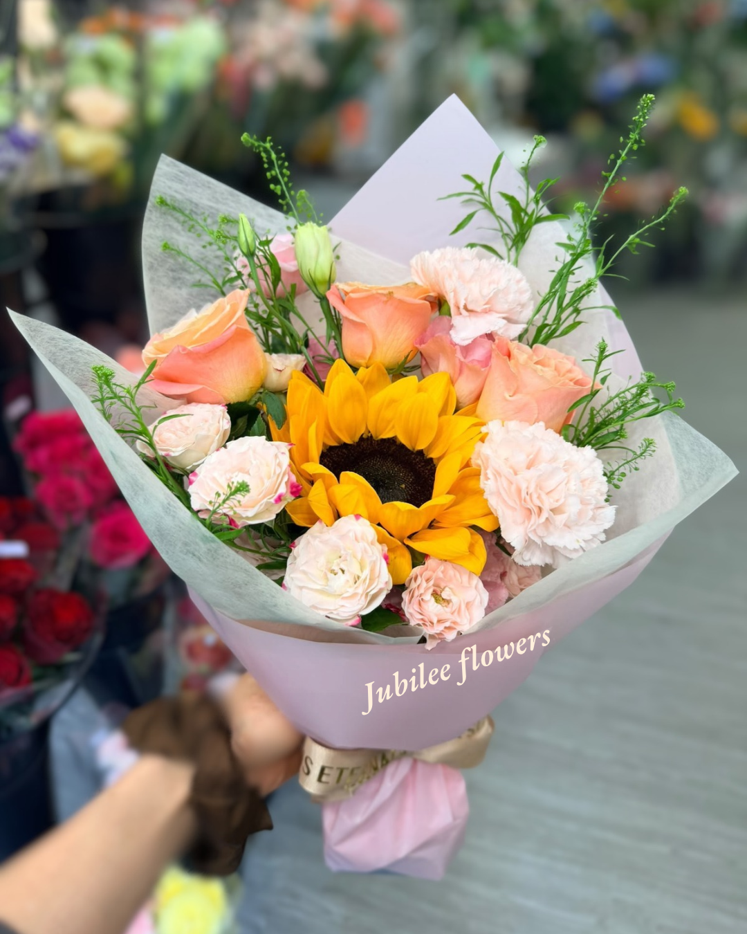 🌻向日葵 · 玫瑰小花束