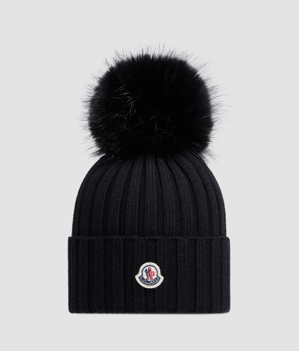 Moncler wool beanie with Pom Pom Marvoo