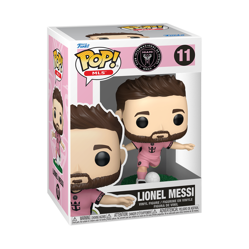 📦訂購 美國代購 Funko POP! MLS Lionel Messi (Pink Uniform) Figure 邁阿密國際 美斯 模型