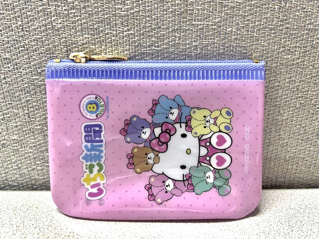 🎌日本直送🎌草莓新聞Hello Kitty迷你 收納包 散子包 卡包 