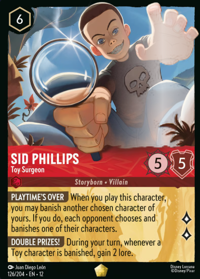 126/204 Sid Phillips - Toy Surgeon L